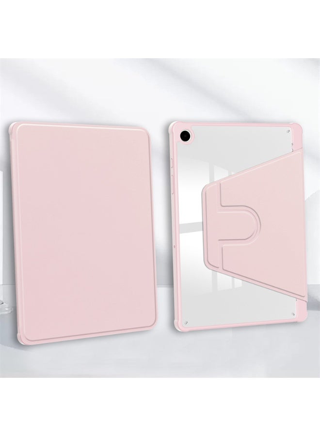 eGreen99 for Honor Pad X7 8.7 inch Case Cover,Tablet Protective Case  , Acrylic 360 ° Rotating Design, Automatic Wake-up/sleep, Soft Leather，Pink - Image 1
